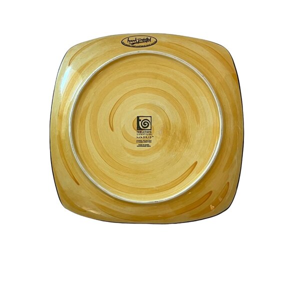 Tabletops Lifestyles Madrid Collection Square Serving Platter - Picture 6 of 9